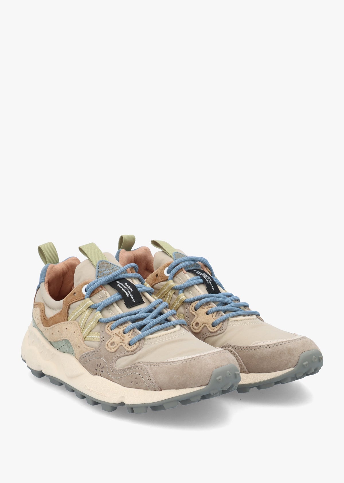 Women's Yamano 3 Taupe Light Beige Suede Trainers