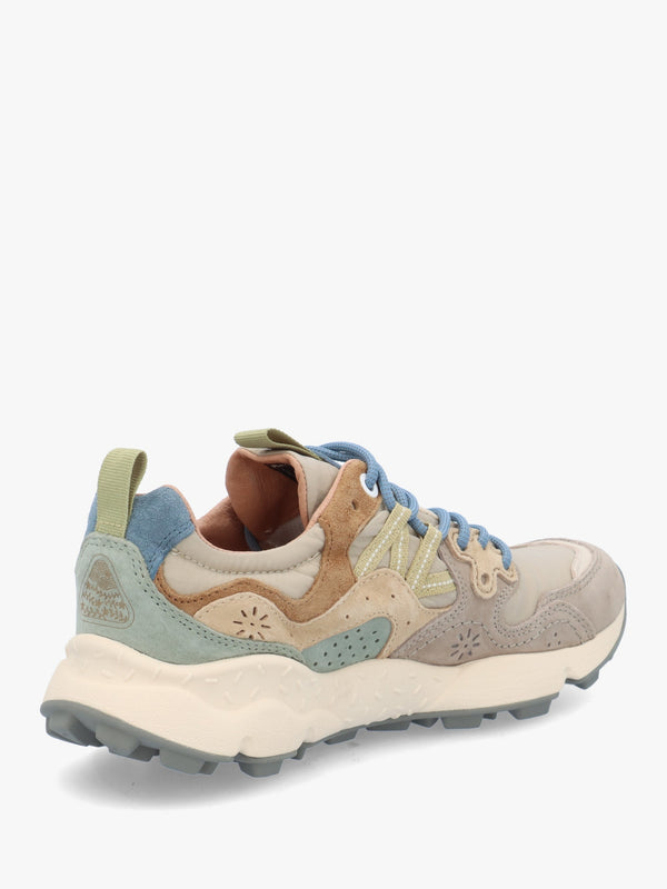 Women's Yamano 3 Taupe Light Beige Suede Trainers