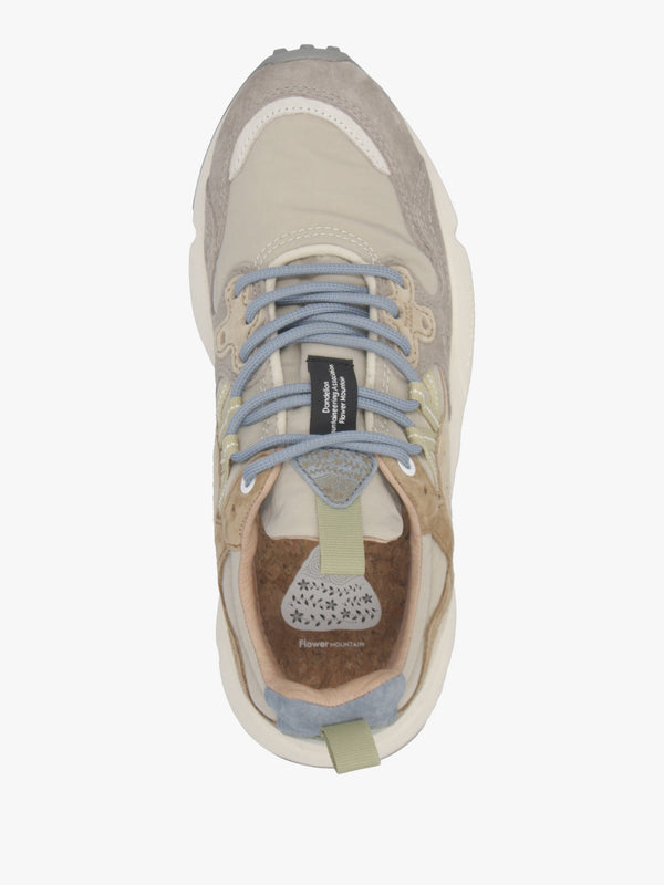 Women's Yamano 3 Taupe Light Beige Suede Trainers