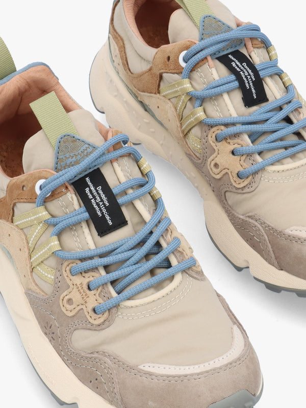 Women's Yamano 3 Taupe Light Beige Suede Trainers