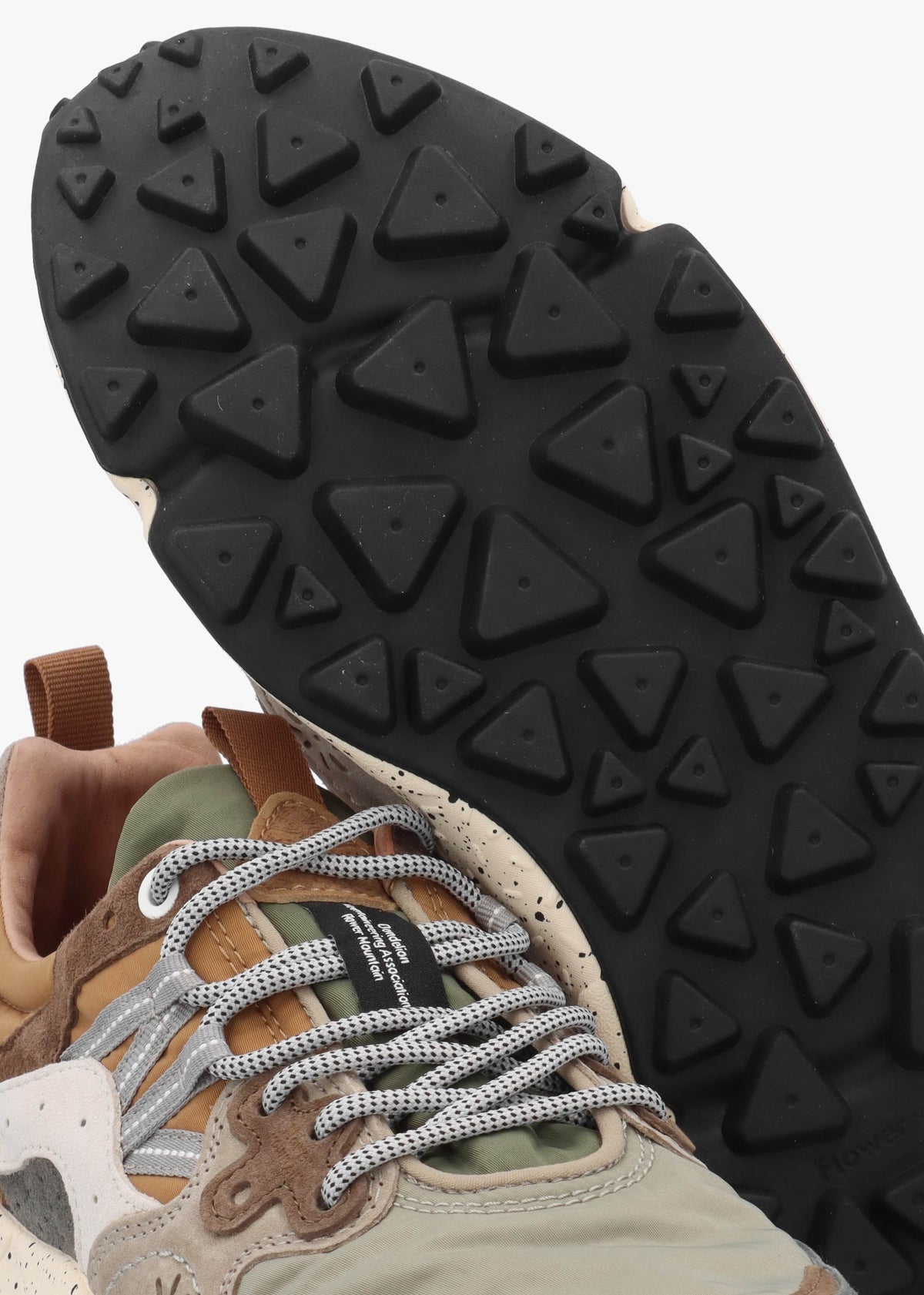 Men’s Yamano 3 Grey Onion Nylon & Suede Trainers