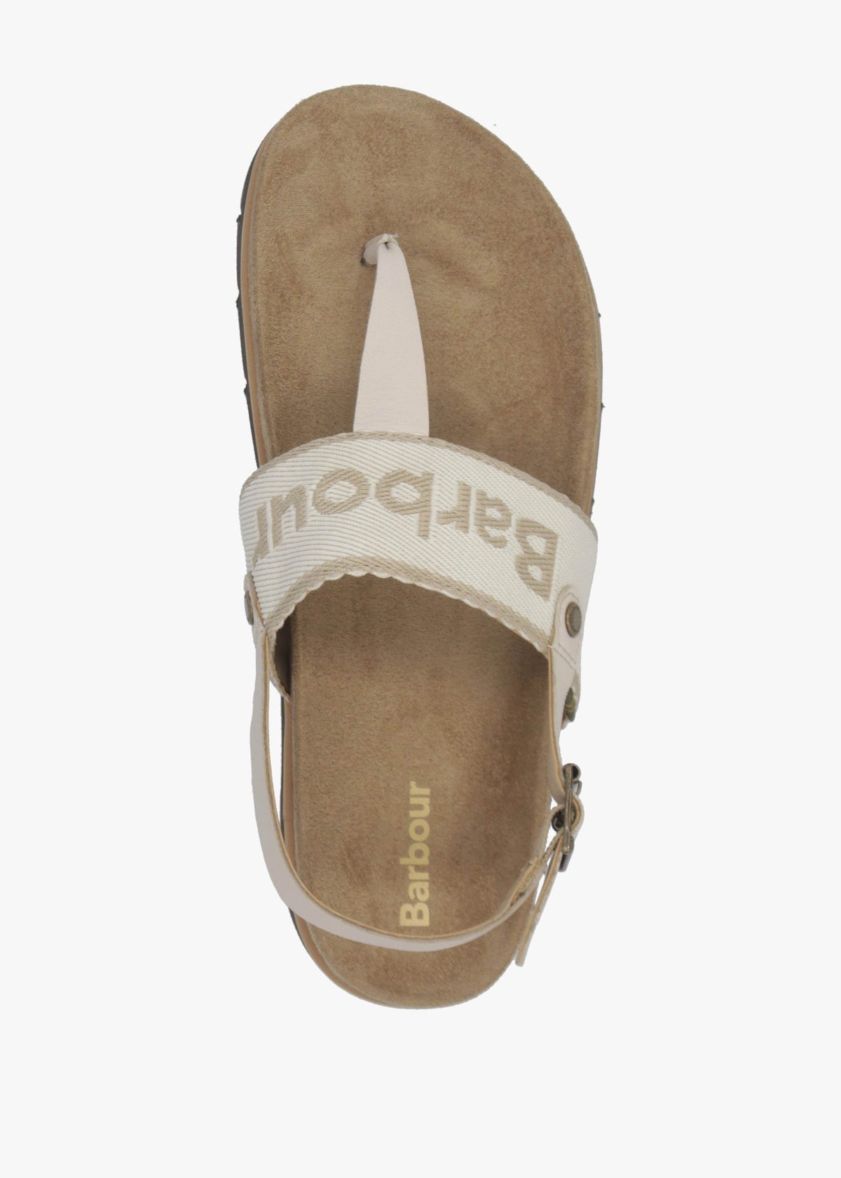 Lumley Beige Toe Post Sandals