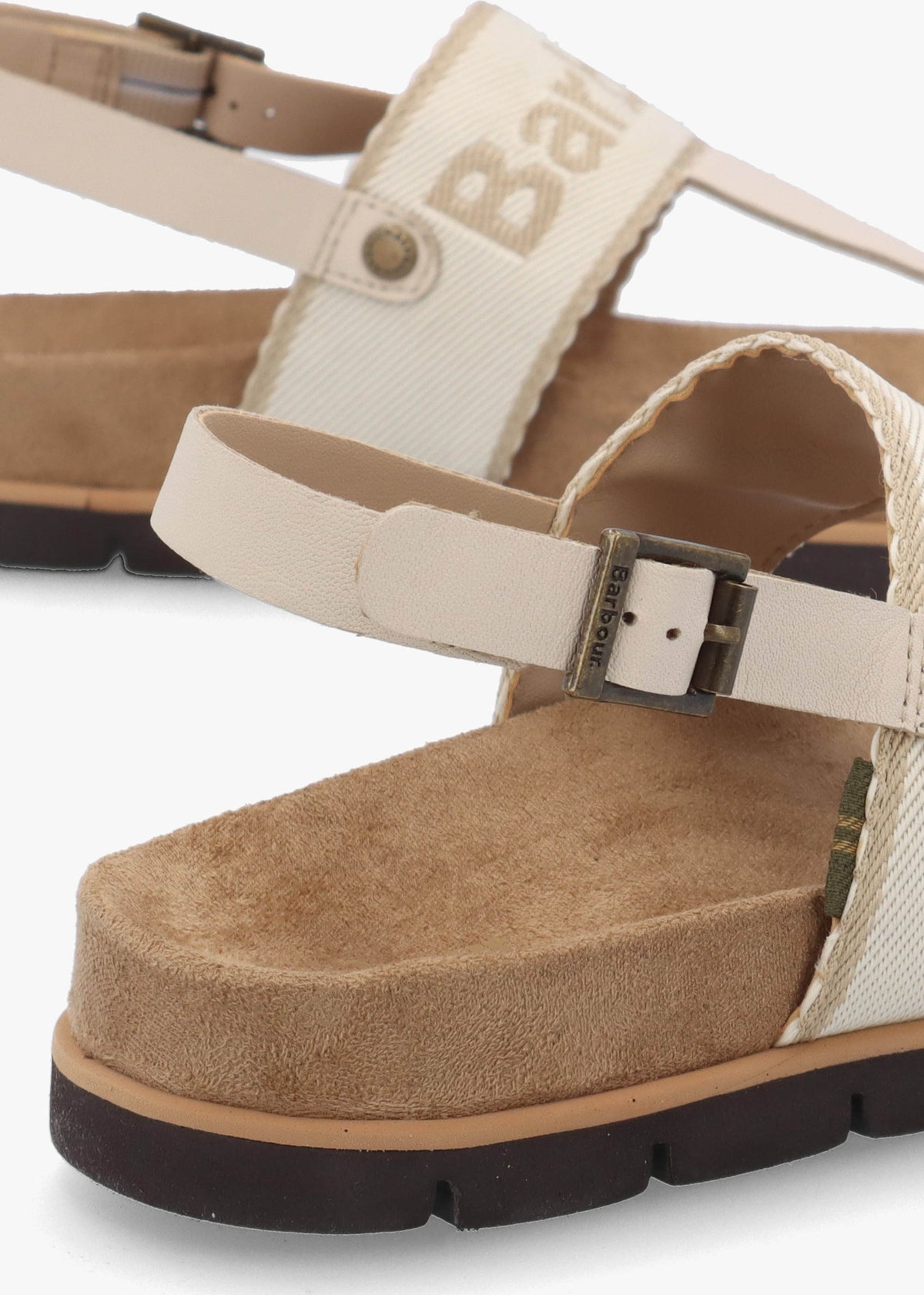 Lumley Beige Toe Post Sandals