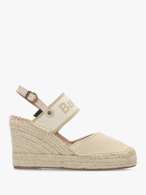 Lyndhurst Beige Wedge Espadrilles