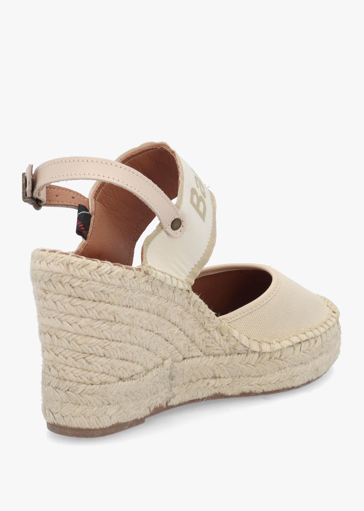 Lyndhurst Beige Wedge Espadrilles