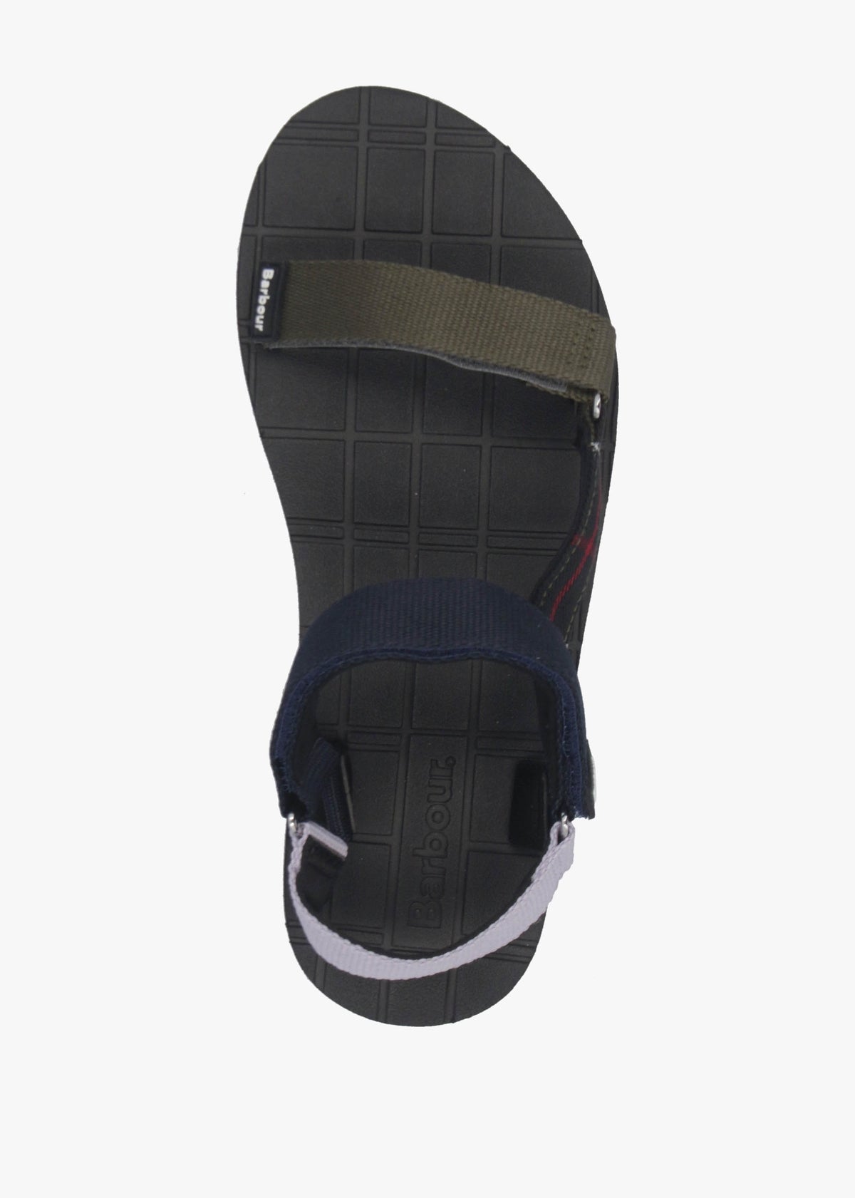Mila Olive & Navy Sandals