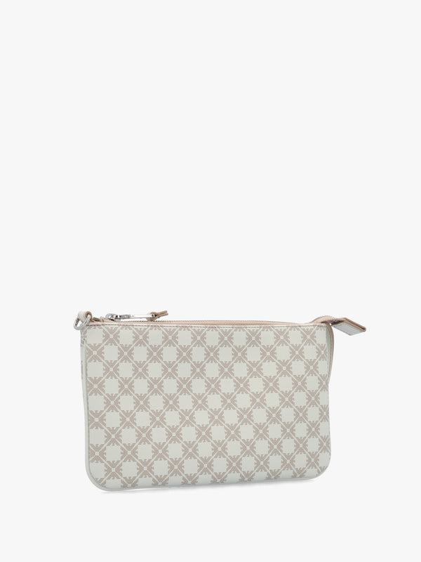 Bosa Mini Fancy Anitque White Shoulder Pochette Bag