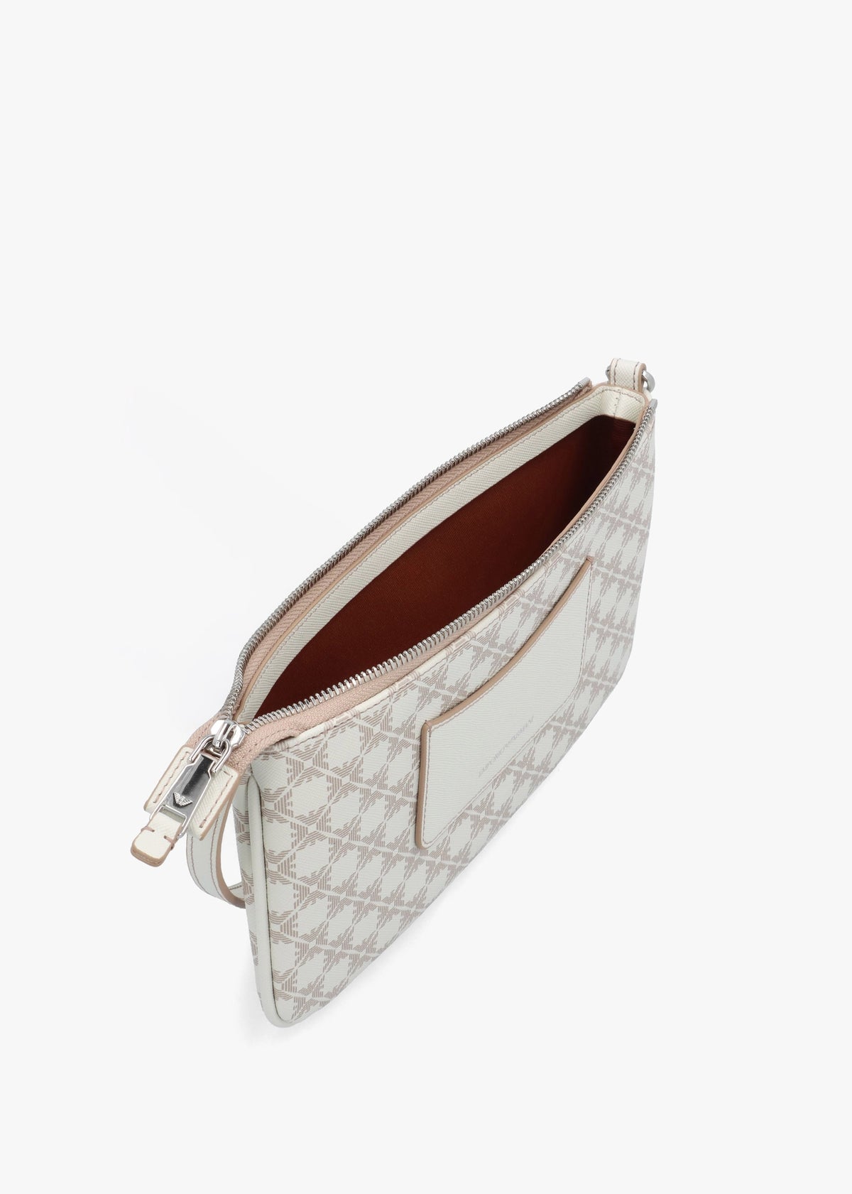 Bosa Mini Fancy Anitque White Shoulder Pochette Bag