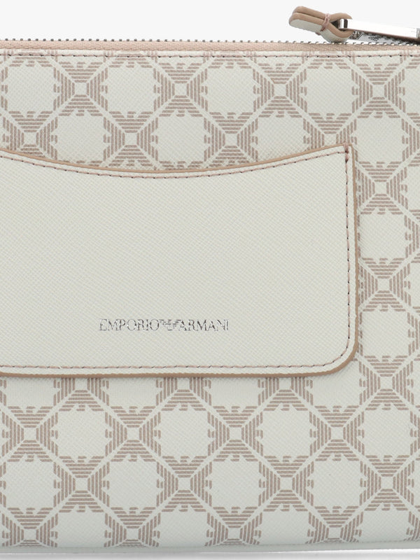 Bosa Mini Fancy Anitque White Shoulder Pochette Bag