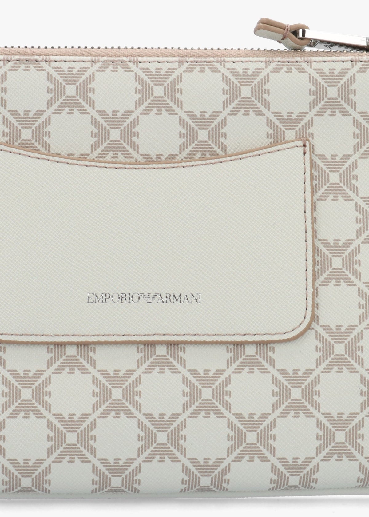 Bosa Mini Fancy Anitque White Shoulder Pochette Bag