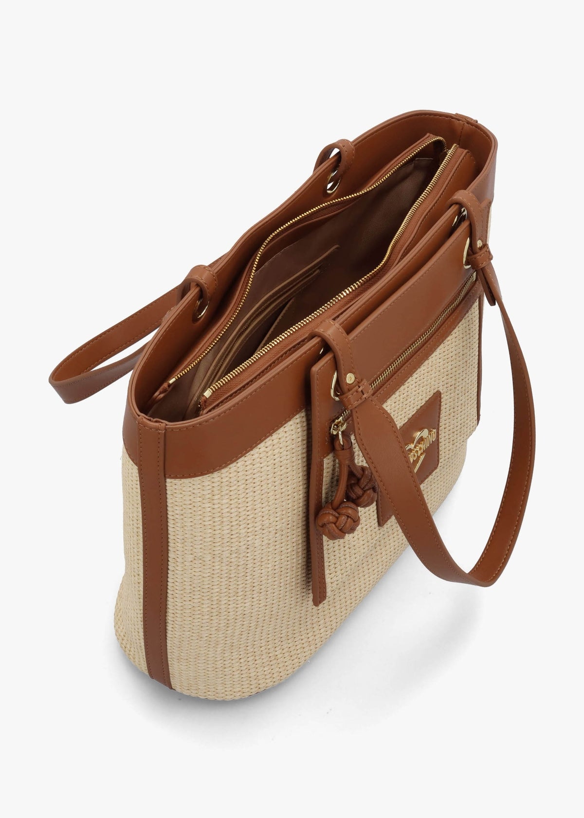 Straw Chic Cuoio Tote Bag