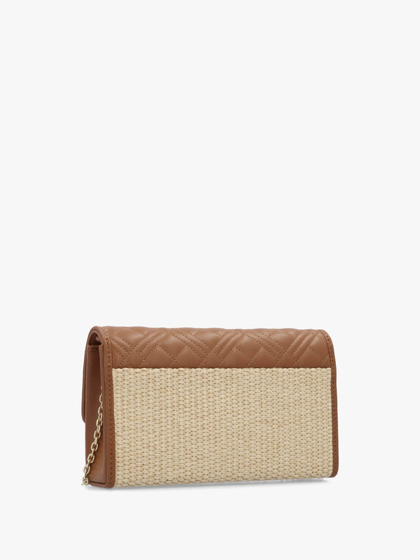 Straw Chic Cuoio Cross-Body Bag