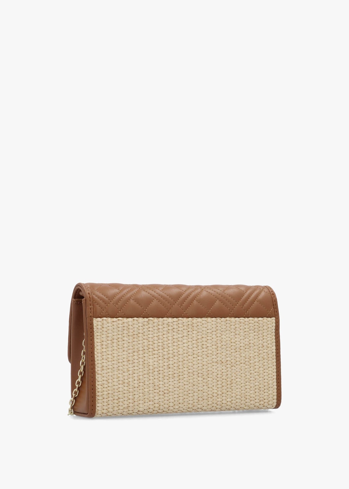 Straw Chic Cuoio Cross-Body Bag