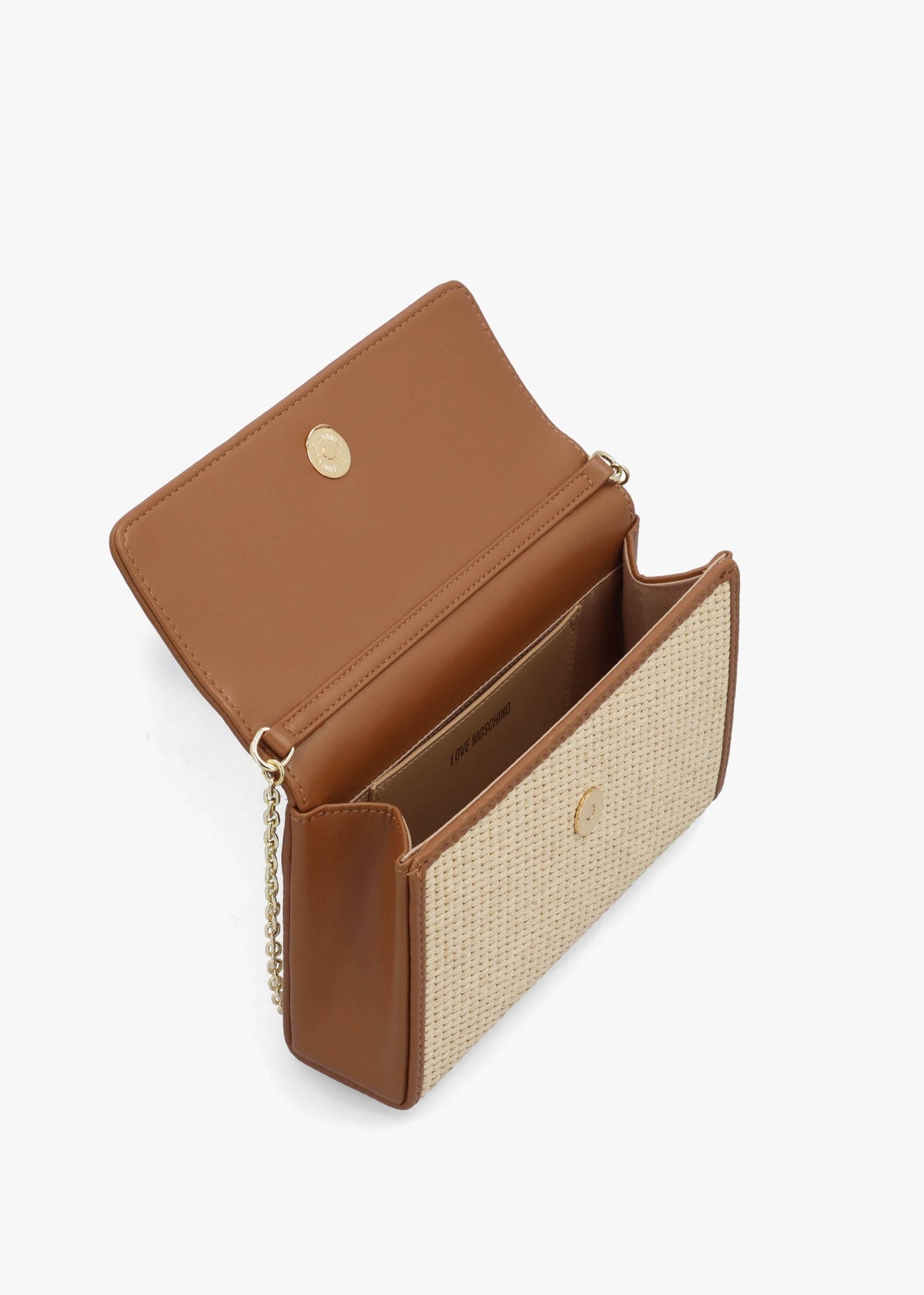Straw Chic Cuoio Cross-Body Bag