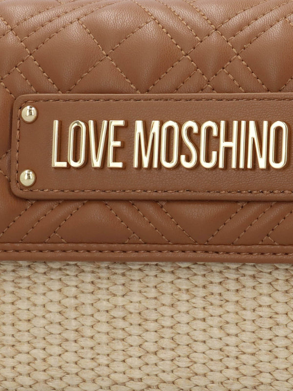 Straw Chic Cuoio Cross-Body Bag