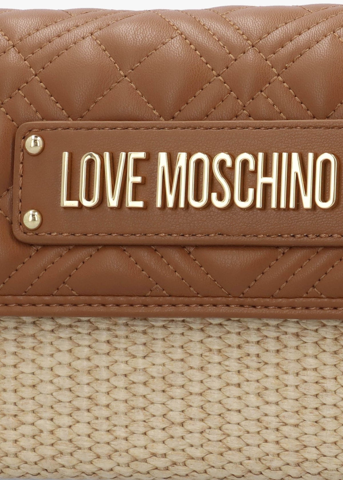 Straw Chic Cuoio Cross-Body Bag