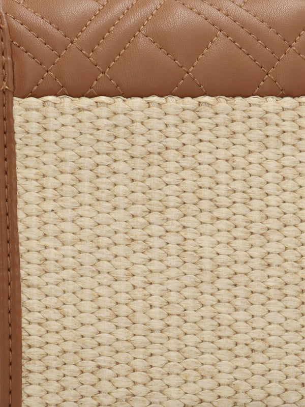 Straw Chic Cuoio Cross-Body Bag