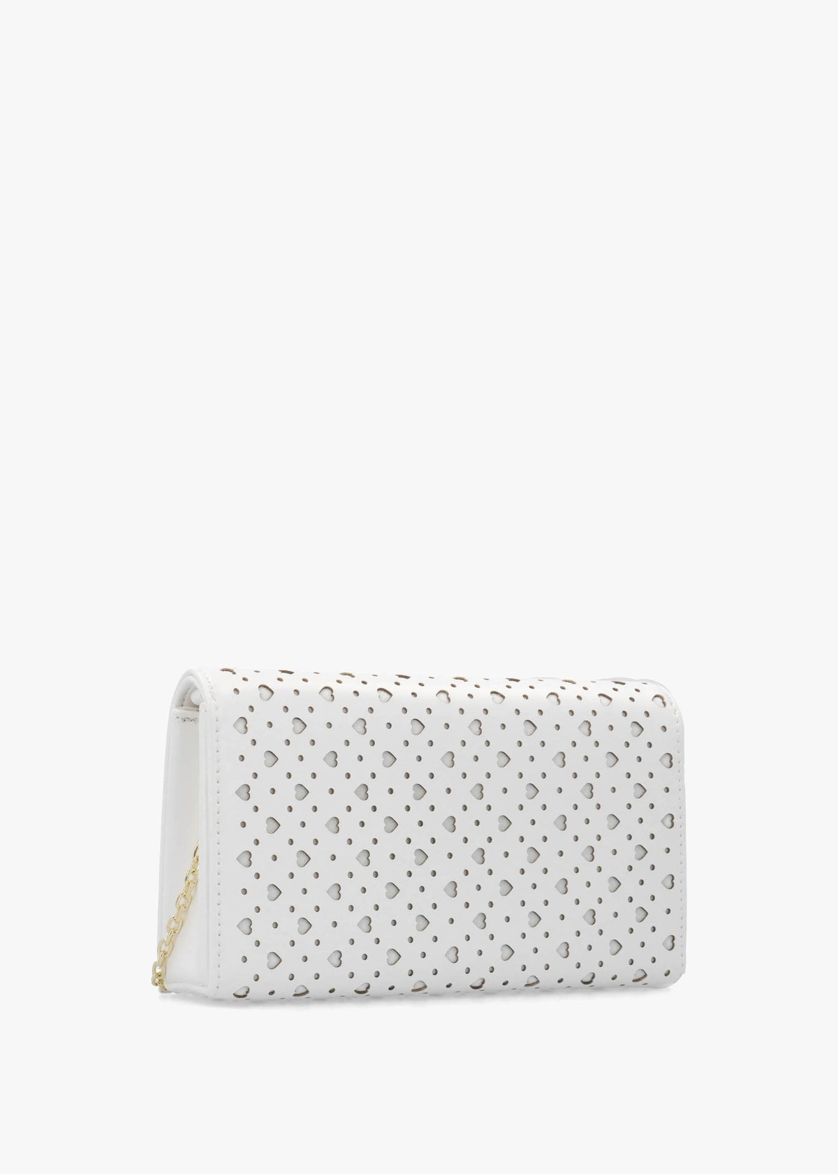 Heart Basket Bianco Cross-Body Bag