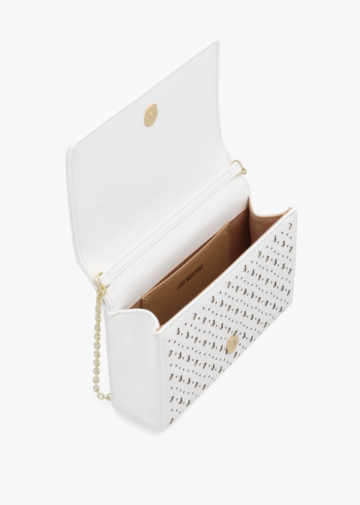 Heart Basket Bianco Cross-Body Bag