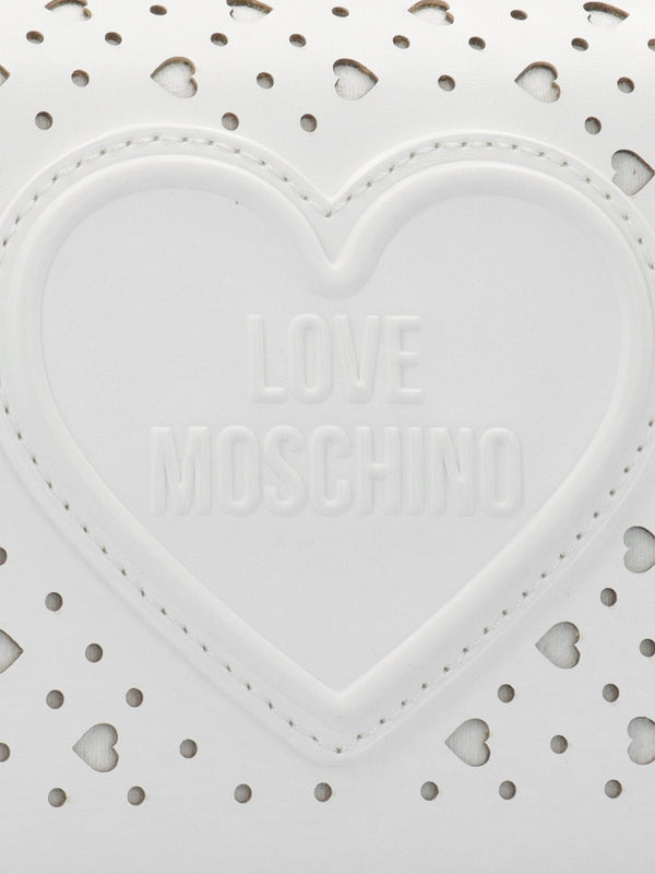 Heart Basket Bianco Cross-Body Bag