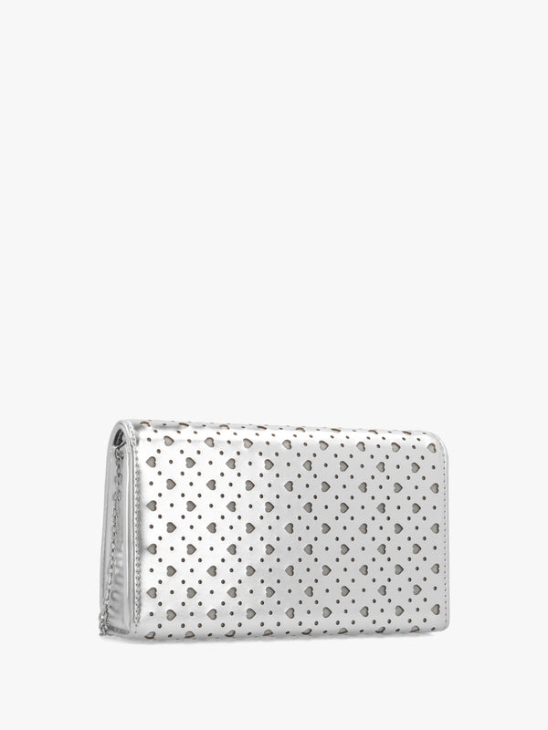 Heart Basket Argento Cross-Body Bag