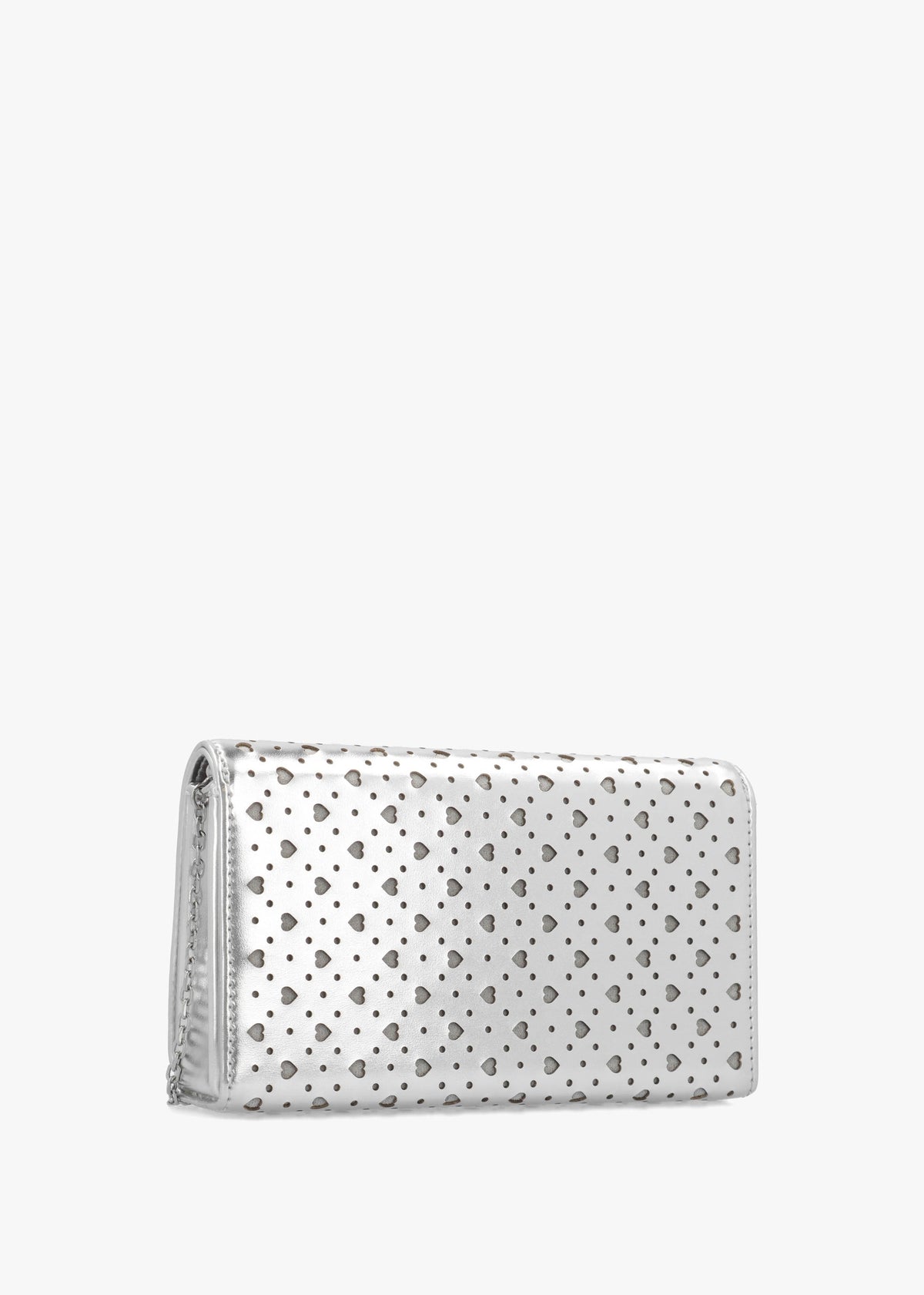 Heart Basket Argento Cross-Body Bag