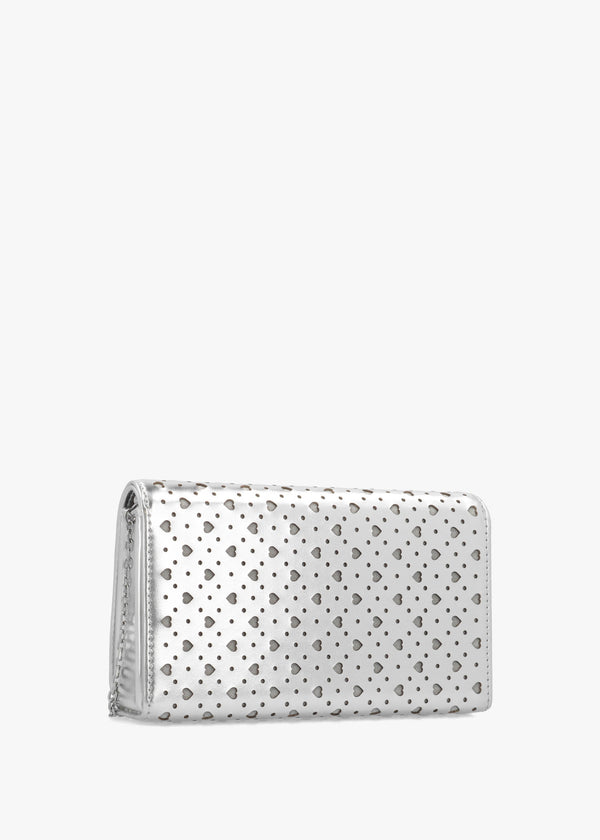 Heart Basket Argento Cross-Body Bag