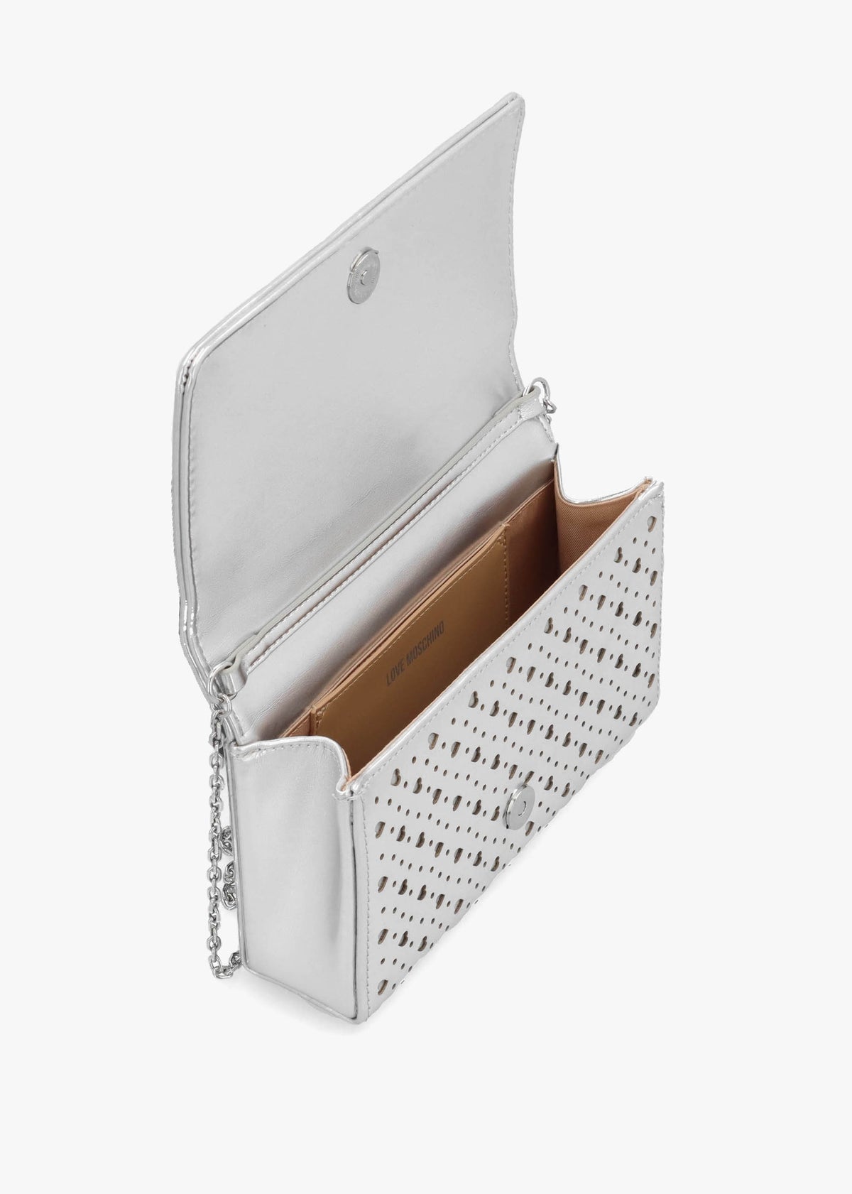 Heart Basket Argento Cross-Body Bag