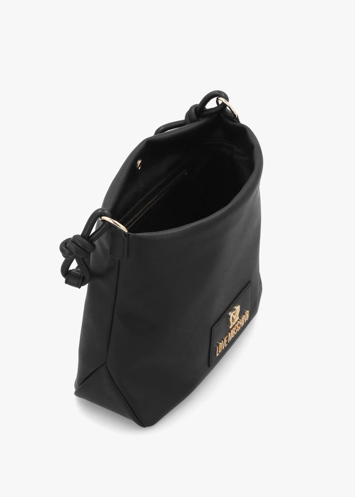 Cord Trick Large Nero Shoulder Bag