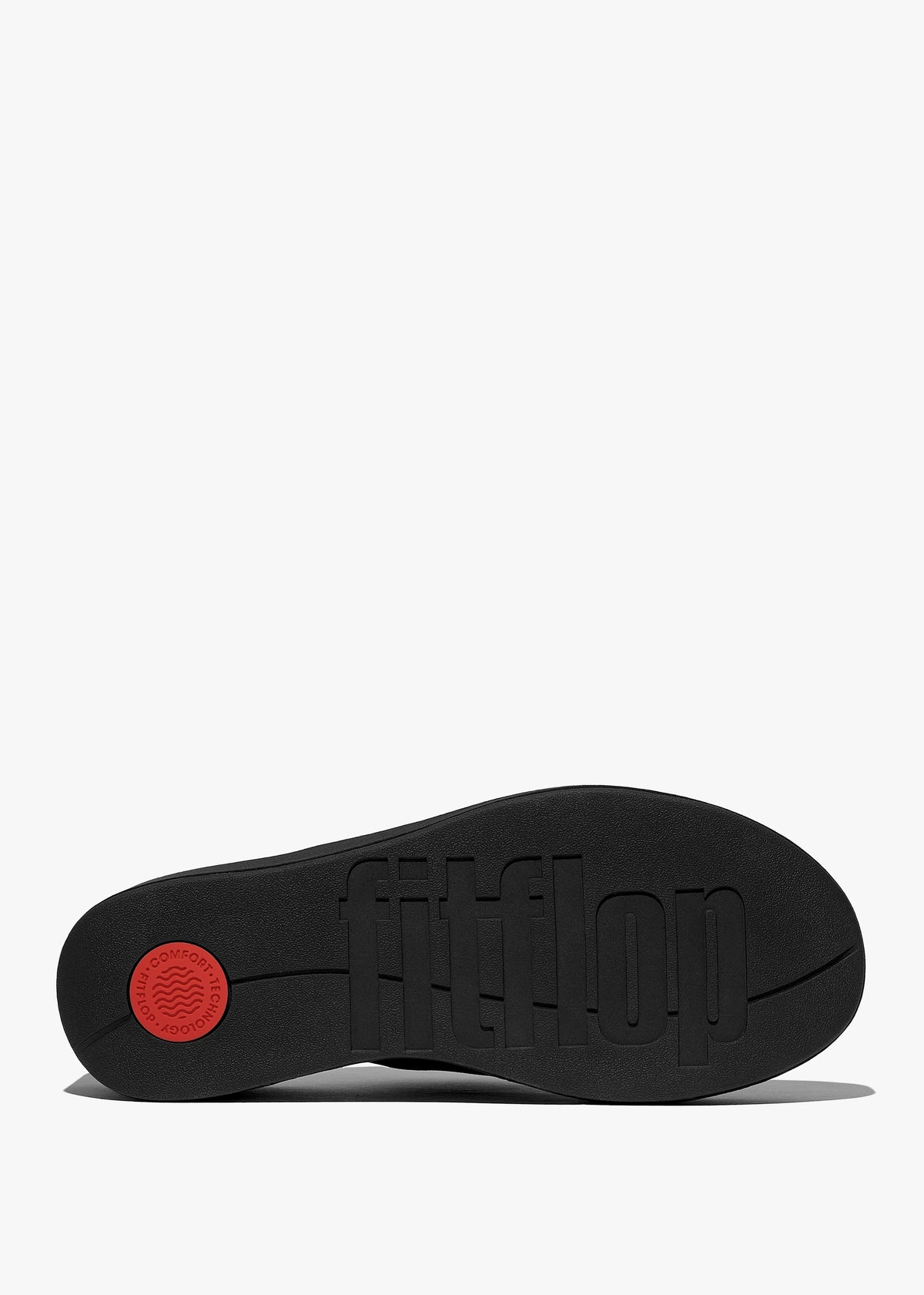 Platform All Black Toe Post Wedge Sandals