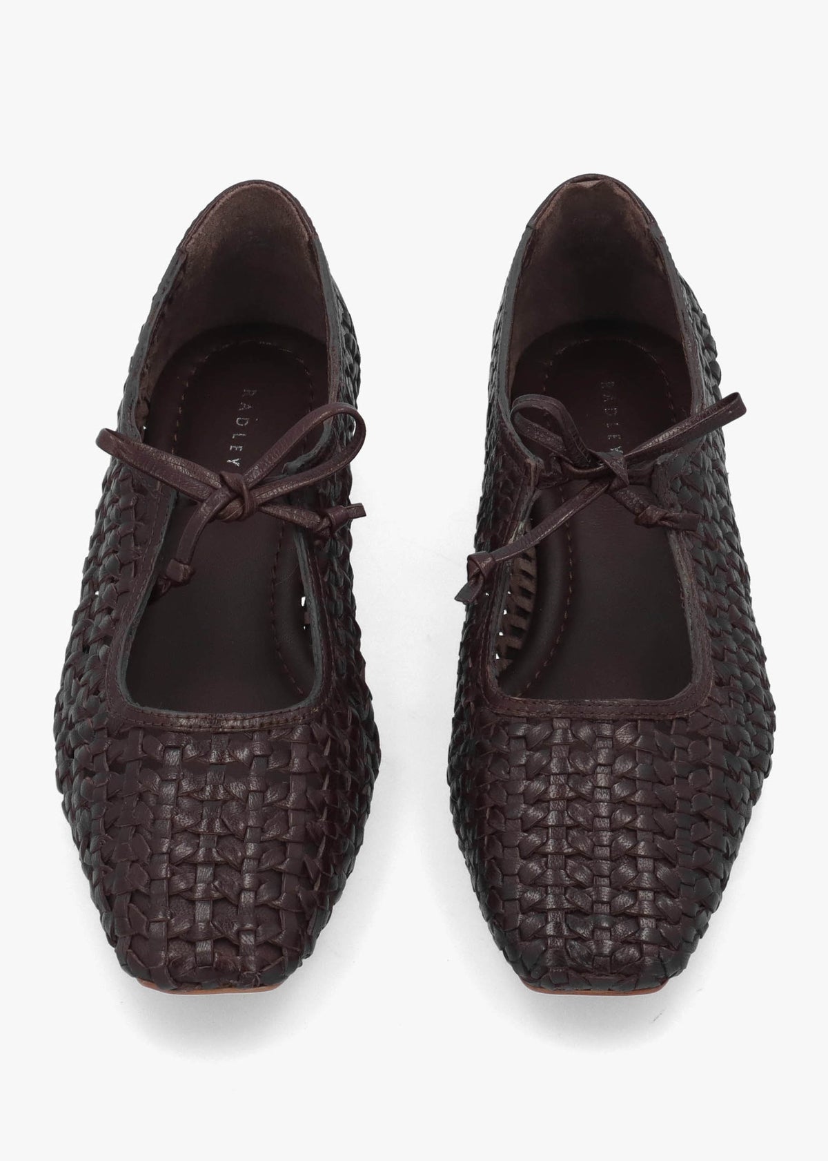 The Camden Chocolate Leather Ballet Pumps