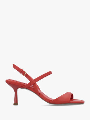 Meadow Road Flame Leather Heeled Sandals