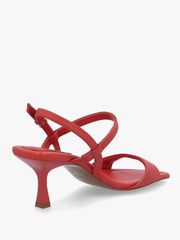 Meadow Road Flame Leather Heeled Sandals