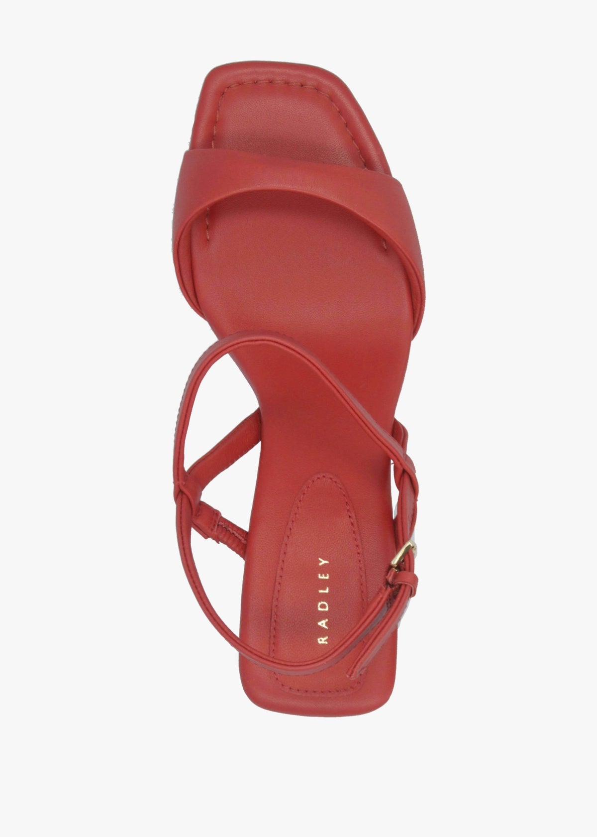 Meadow Road Flame Leather Heeled Sandals