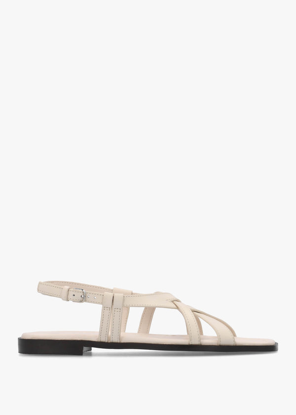 Calvert Way Salt Leather Artisan Sandals