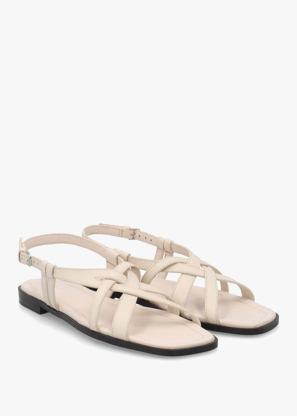 Calvert Way Salt Leather Artisan Sandals
