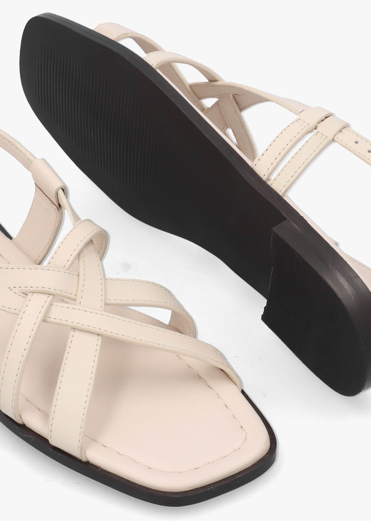 Calvert Way Salt Leather Artisan Sandals
