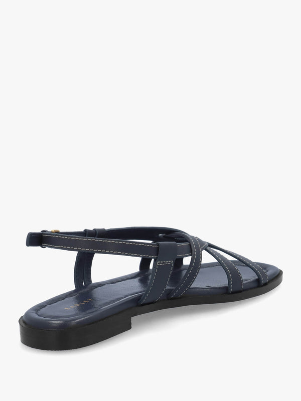 Calvert Way Naval Leather Artisan Sandals