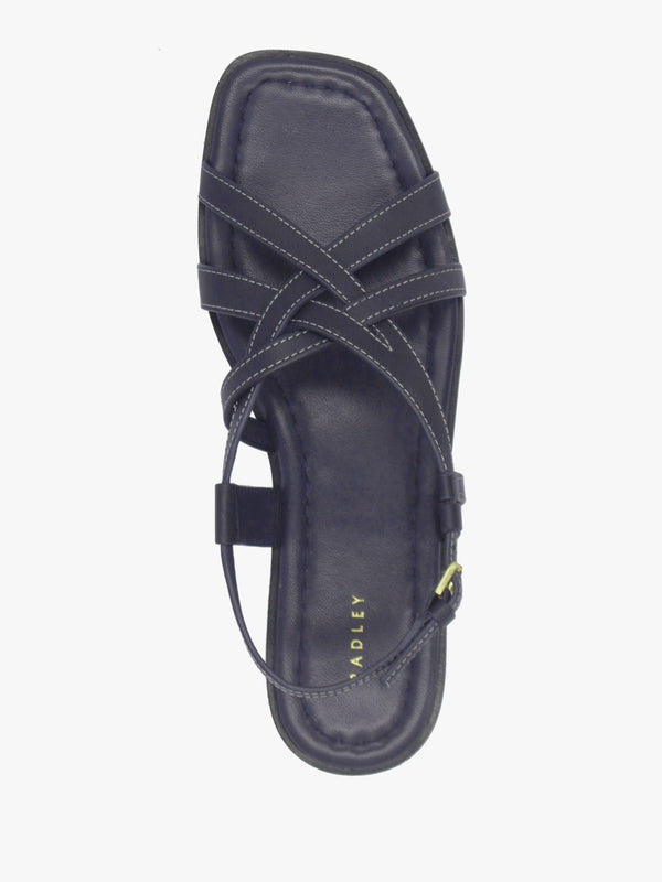 Calvert Way Naval Leather Artisan Sandals
