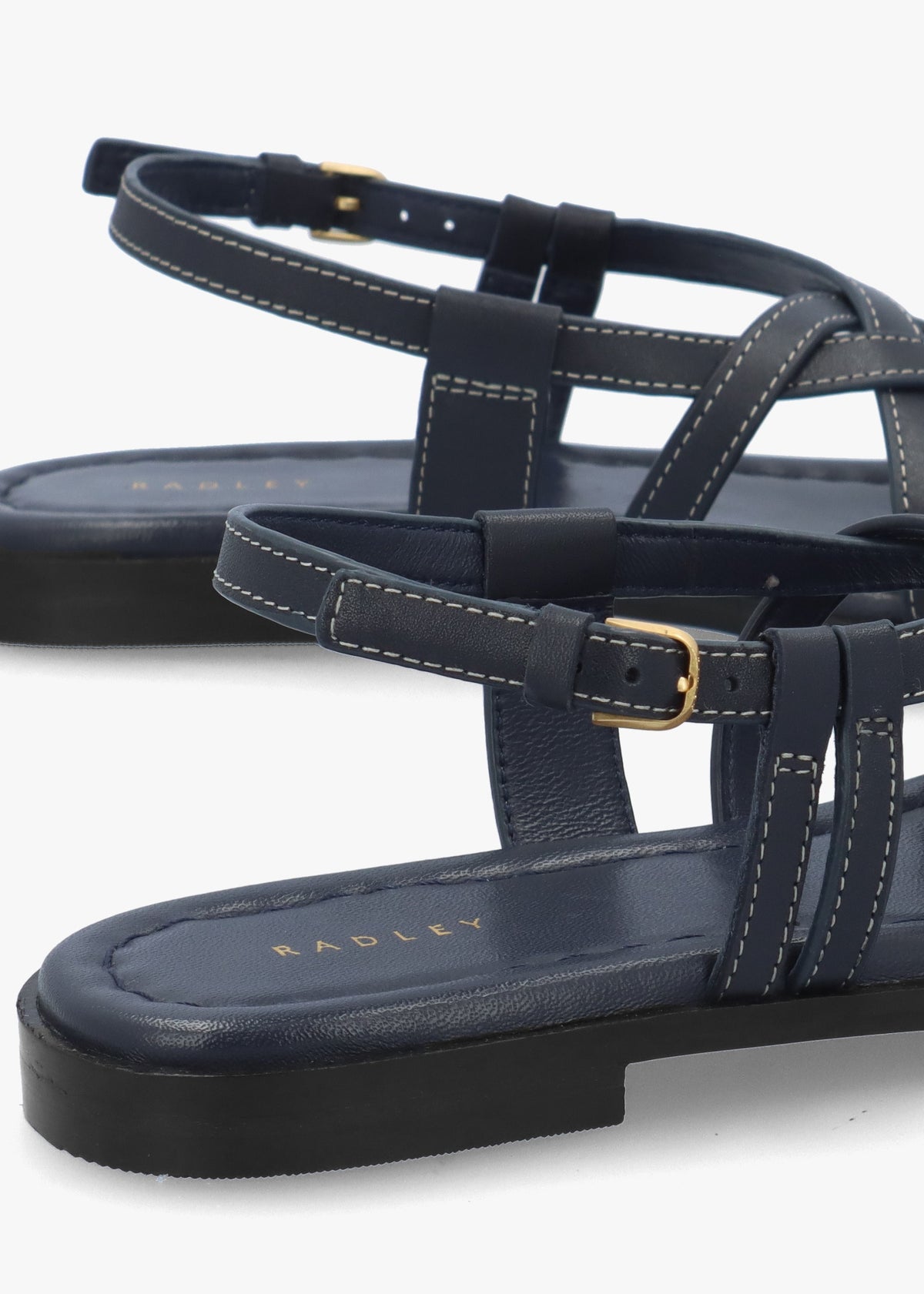 Calvert Way Naval Leather Artisan Sandals