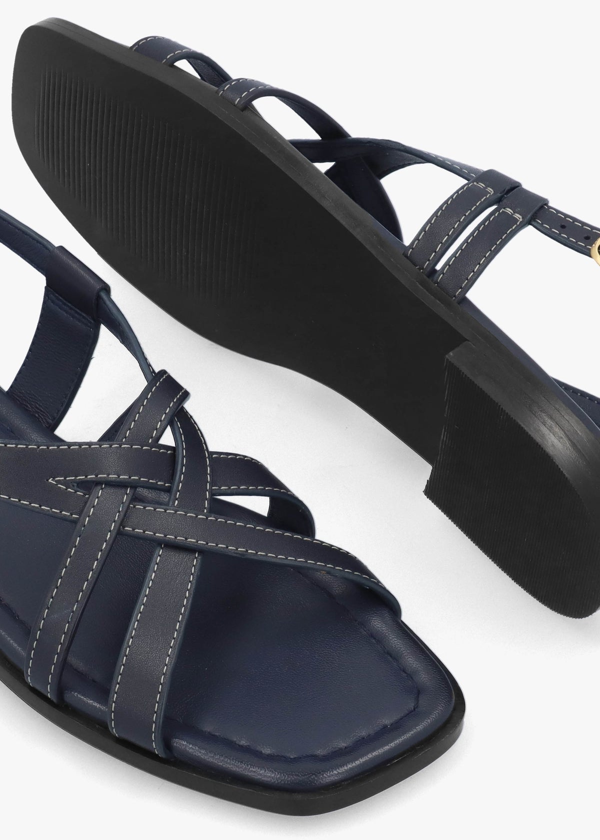 Calvert Way Naval Leather Artisan Sandals