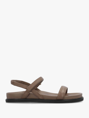 Broadway Market Acorn Leather Sandals