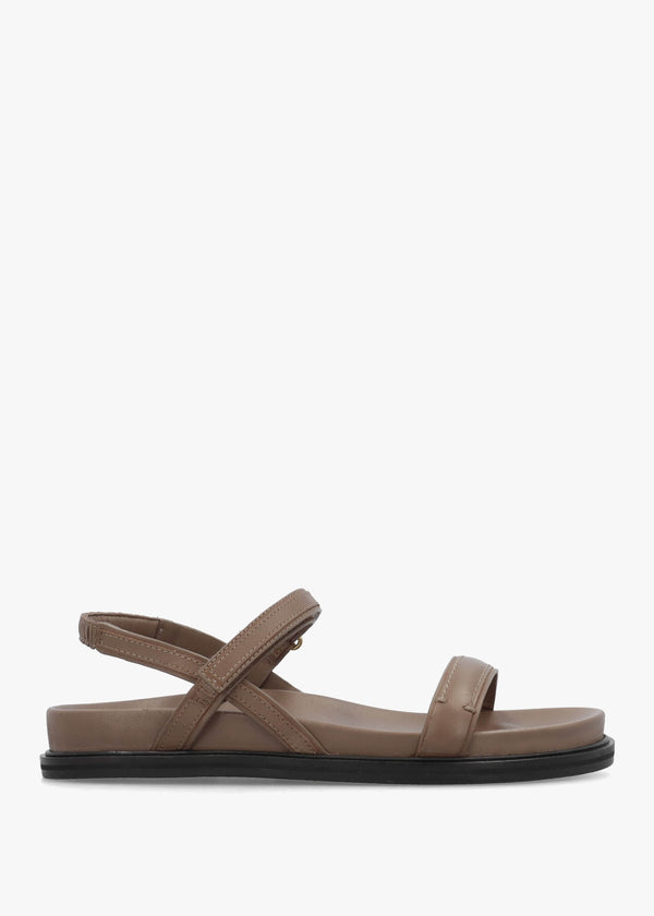 Broadway Market Acorn Leather Sandals