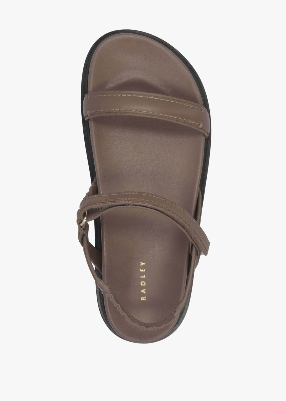Broadway Market Acorn Leather Sandals