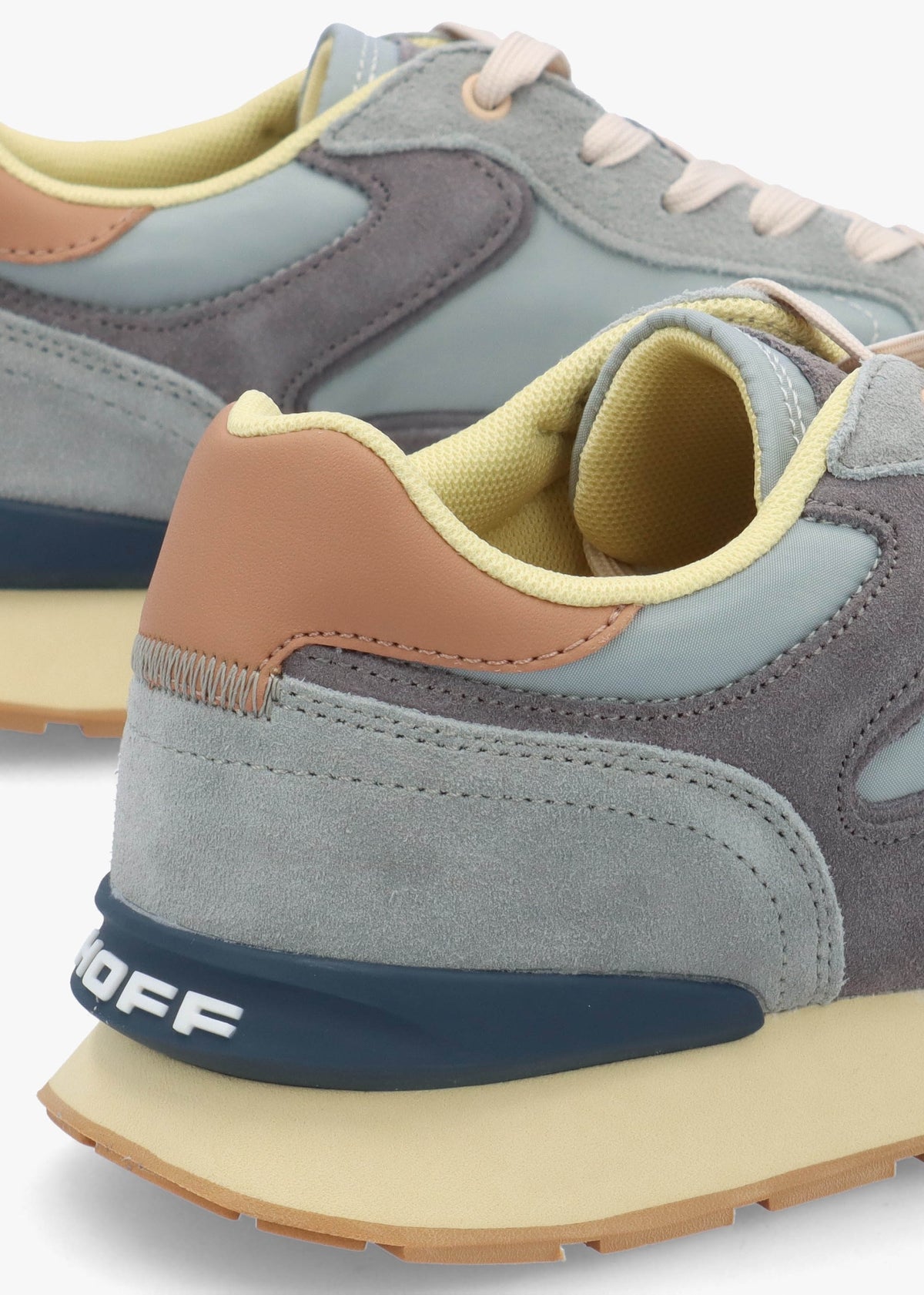 Men's City Retro Light Blue Trainers