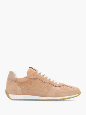 Sarita Nude Suede Runner Trainers