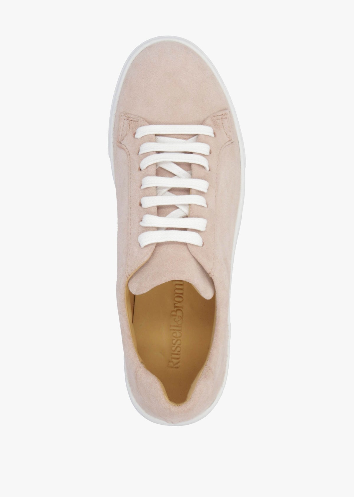 Park Up Pink Suede Flatform Trainers