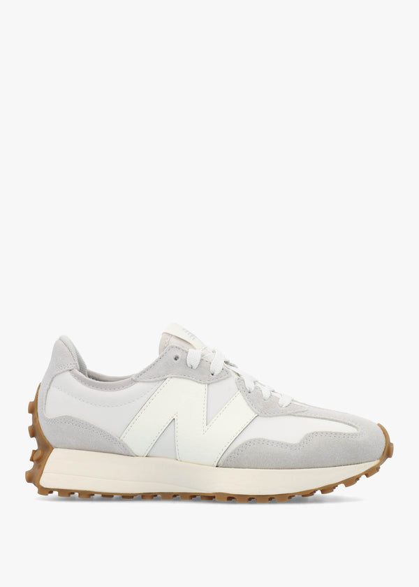 Women’s 327 Rain Cloud Sea Salt Nimbus Cloud Leather & Suede Trainers