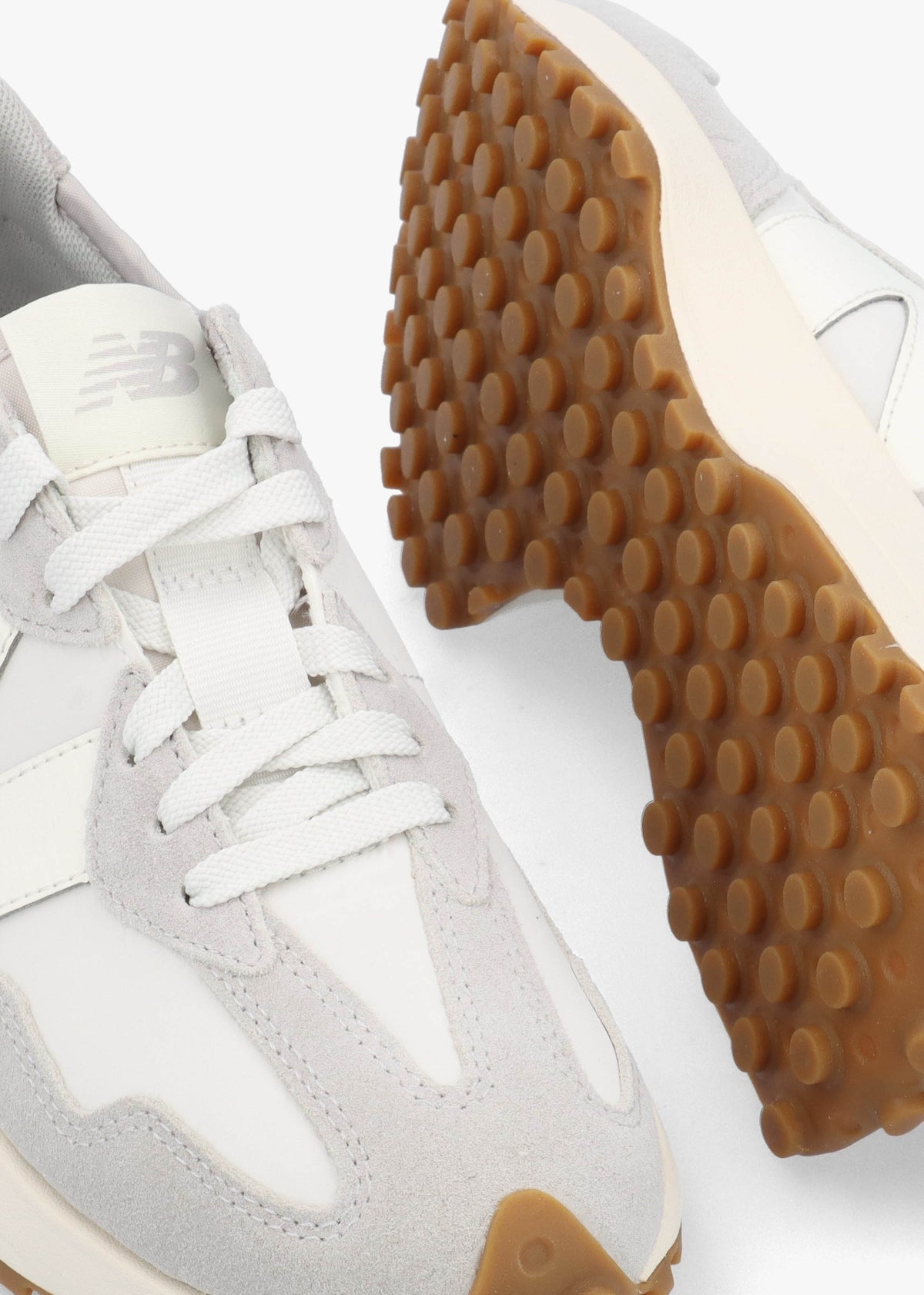 Women’s 327 Rain Cloud Sea Salt Nimbus Cloud Leather & Suede Trainers
