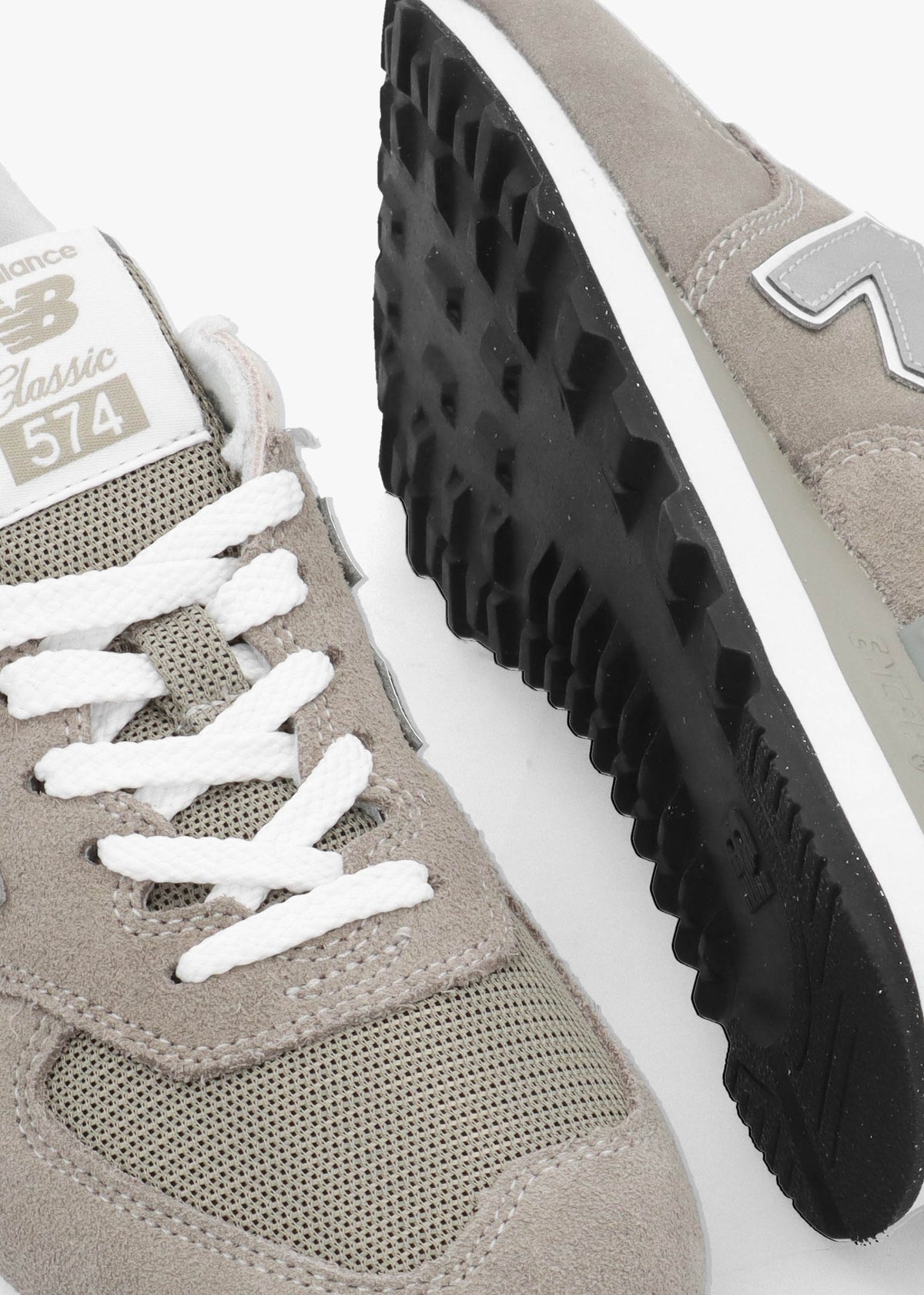 Women’s 574 Core Grey & White Trainers